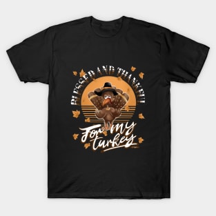 Youthful charm on Thanksgiving T-Shirt